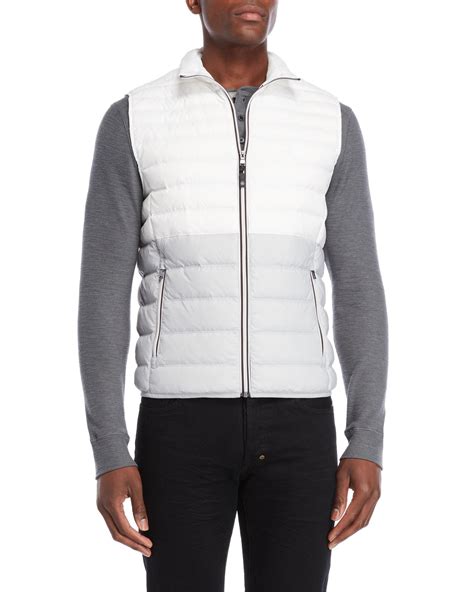 michael kors puffer vest men